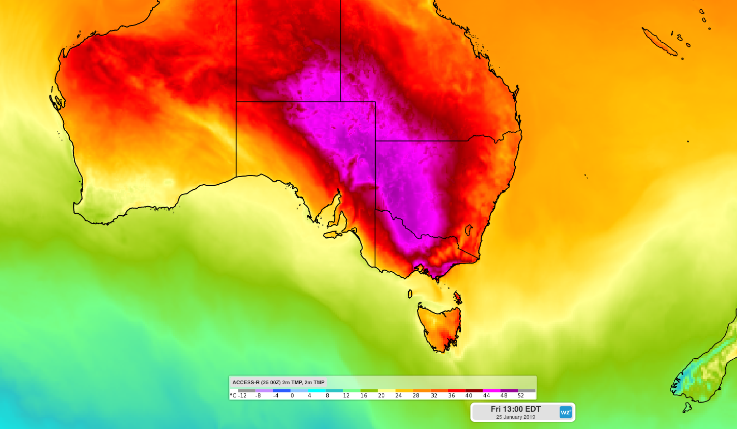 Weather News Recordbreaking heat in southeastern Australia